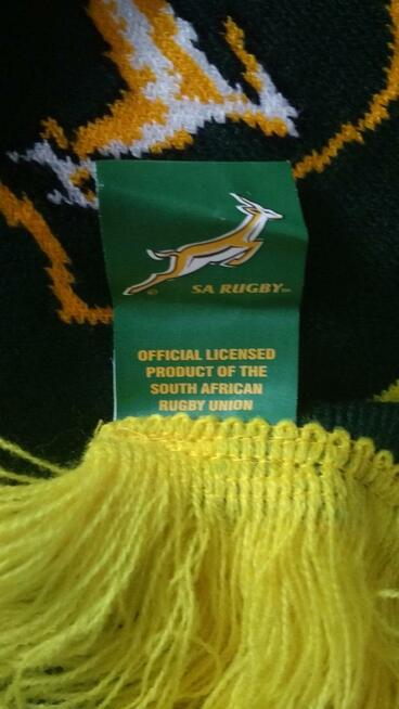Szalik Rugby RPA South Africa Springboks Oficjalny