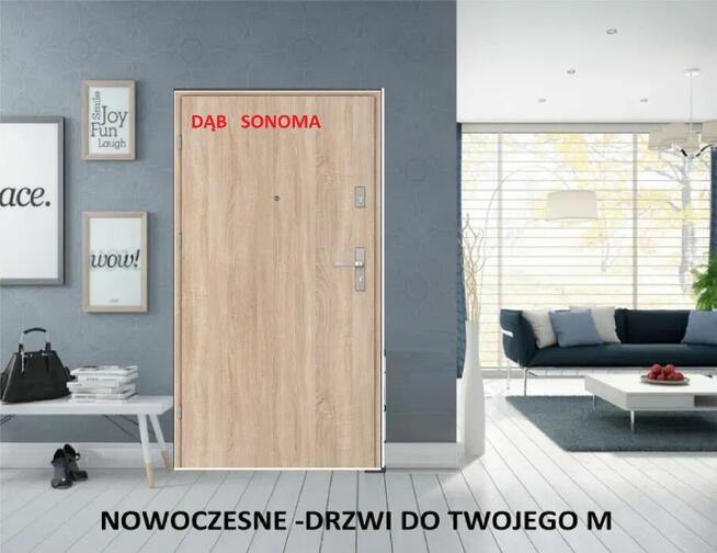 Drzwi z MONTAŻEM zewnętrzne wejściowe bloki