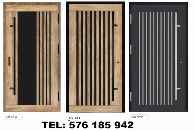 Drzwi do mieszkania w bloku ZEWNĘTRZNE wejściowe akustyczne