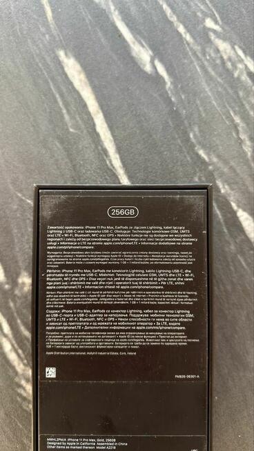 Apple iPhone 11 Pro Max 256 GB Gold
