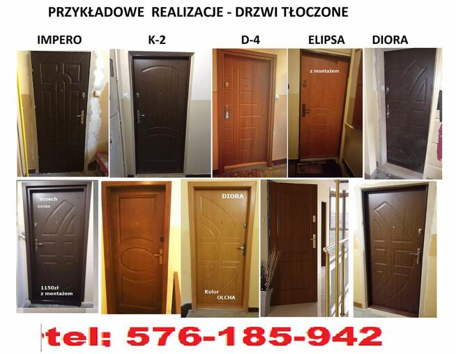 Drzwi do mieszkania w bloku ZEWNĘTRZNE wejściowe akustyczne