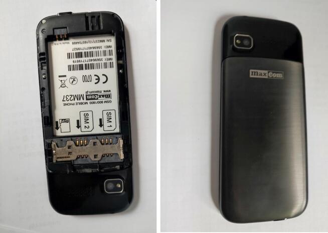 telefon komórkowy Maxcom MM720BB dla seniorów i osób starszy