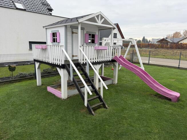 Duży solidny Domek plac zabaw dla dzieci