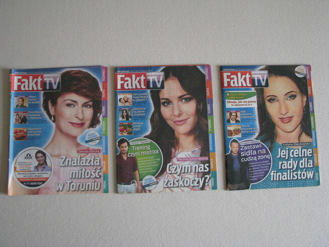 Fakt TV - gazeta, program telewizyjny z roku 2013