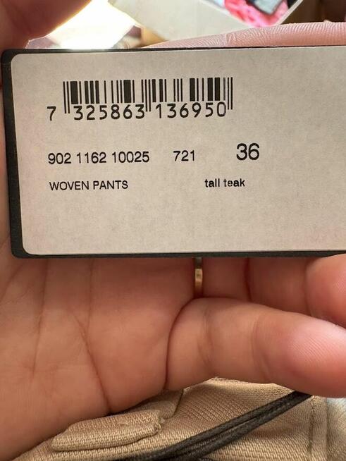 Marc OPolo spodnie beżowe r 36