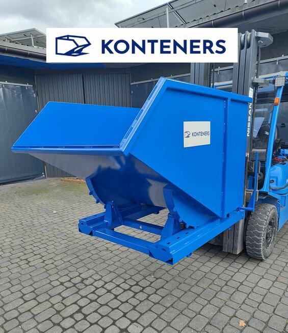 KONTENER do transportu odpadów w Firmie
