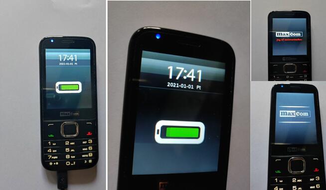 telefon komórkowy Maxcom MM720BB dla seniorów i osób starszy