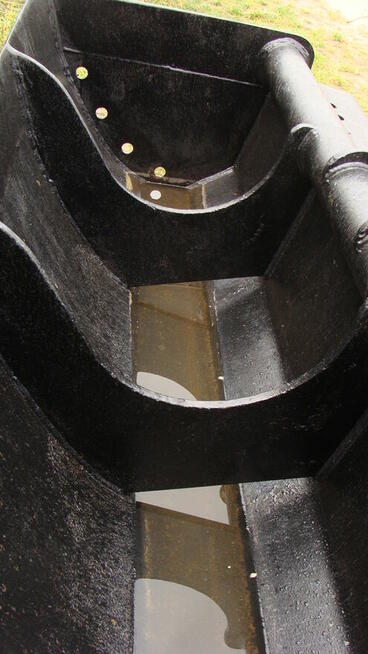 łyżka skarpowa sterowana hydraulicznie