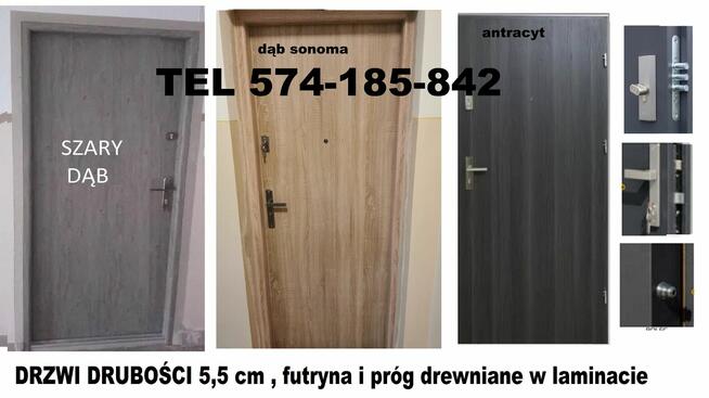 Drzwi zewnętrzne wejściowe ,drewniane i metalowe