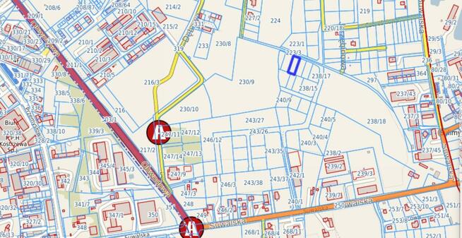 Działka budowlana Gajewo gm. Giżycko, Wierzbowa