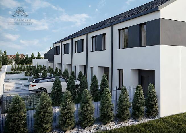 DOM szereg SKRAJNY 103,02m na działce 321m2m2, Iwiny Siechnice