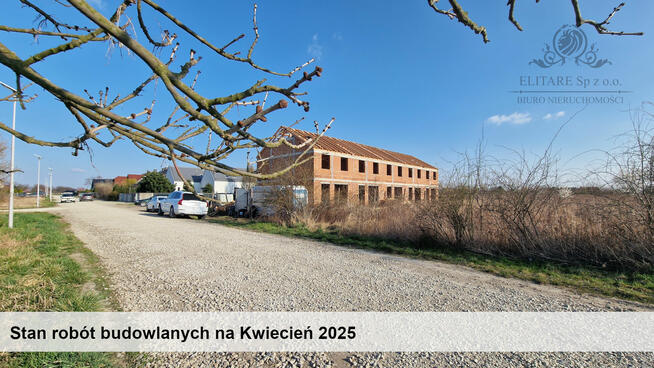 DOM szereg SKRAJNY 103,02m na działce 321m2m2, Iwiny Siechnice