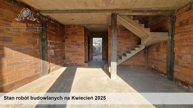 DOM szereg SKRAJNY 103,02m na działce 321m2m2, Iwiny Siechnice