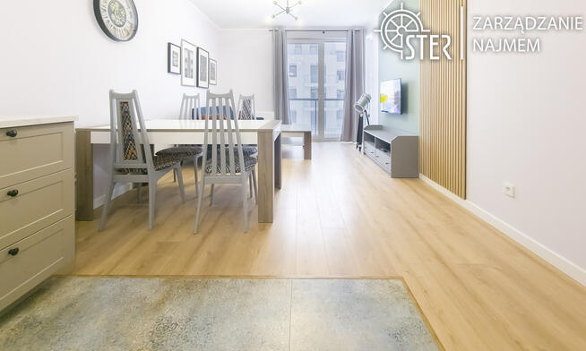 Stogi, 2 pokoje, balkon, hala, długoterminowo