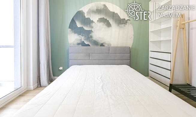 Stogi, 2 pokoje, balkon, hala, długoterminowo