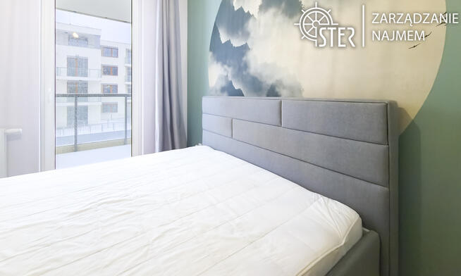 Stogi, 2 pokoje, balkon, hala, długoterminowo