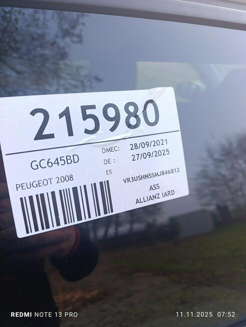 Peugeot 2008 line automat