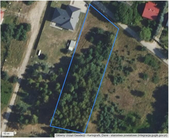 Działka inwestycyjna Mrozy gm. Puszcza Mariańska,