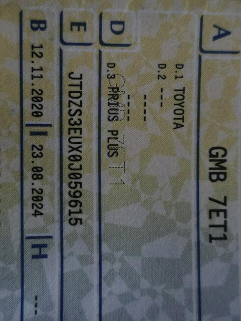 Toyota Prius+ 20r 1.8 HYBRID PRIUS PLUS 7os sms Oferta Super oferta na TAXI