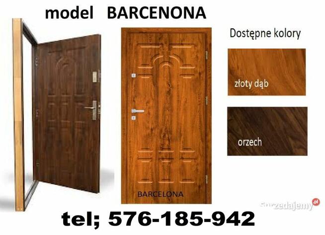 Drzwi wejściowe zewnętrzne antywłamaniowe akustyczne