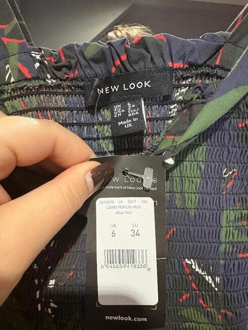 New Look sukienka w kwiaty r 34