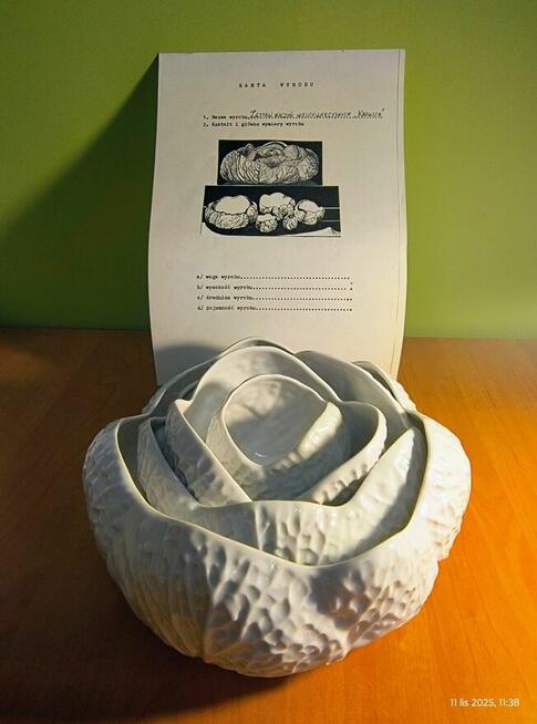 Zestaw naczyń wielofunkcyjnych kapusta