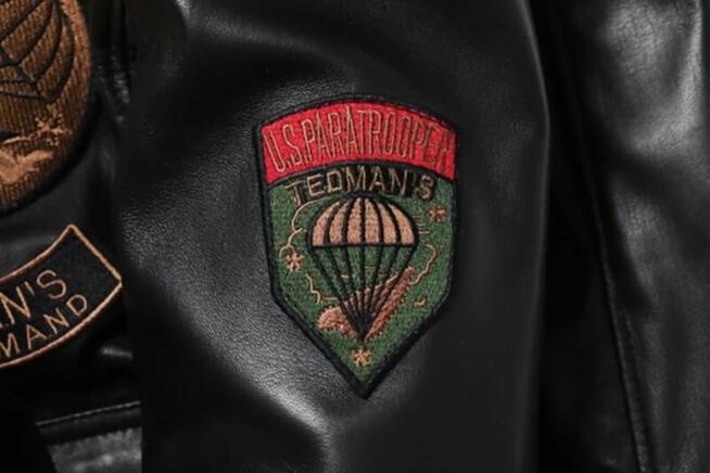 Nowa kurtka z owczej skóry Męska naturalna skóra G1 Top Gun