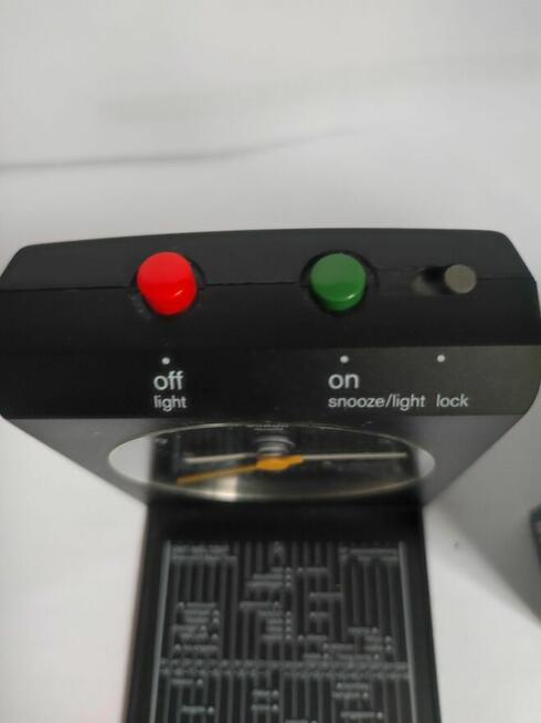 Budzik kwarcowy Braun AB 314 SL zabytkowy unikat retro kolek