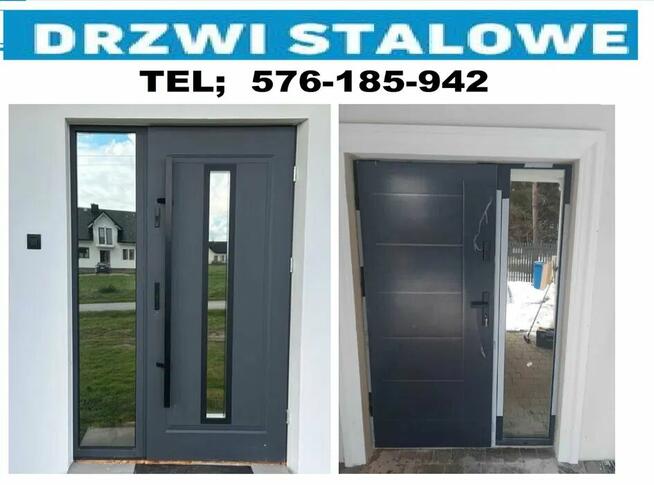 Drzwi wejściowe zewnętrzne antywłamaniowe akustyczne