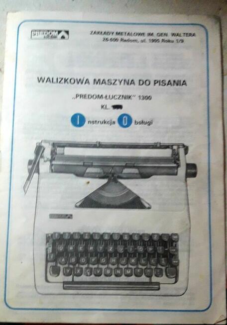 Maszyna do pisania ŁUCZNIK