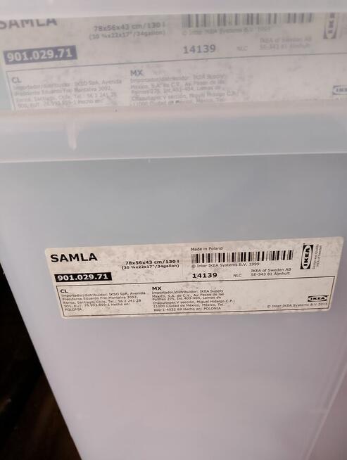 Pojemniki plastikowe