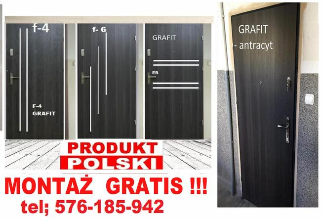Drzwi wejściowe zewnętrzne antywłamaniowe akustyczne
