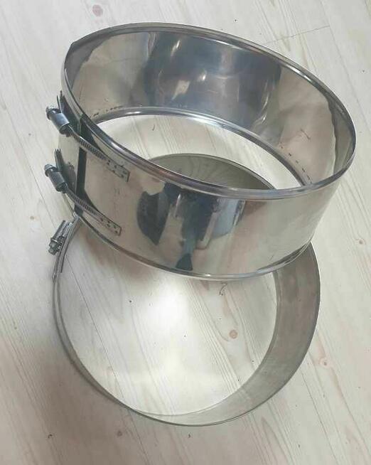 Obejma zaciskowa szeroka do połączeń elementów