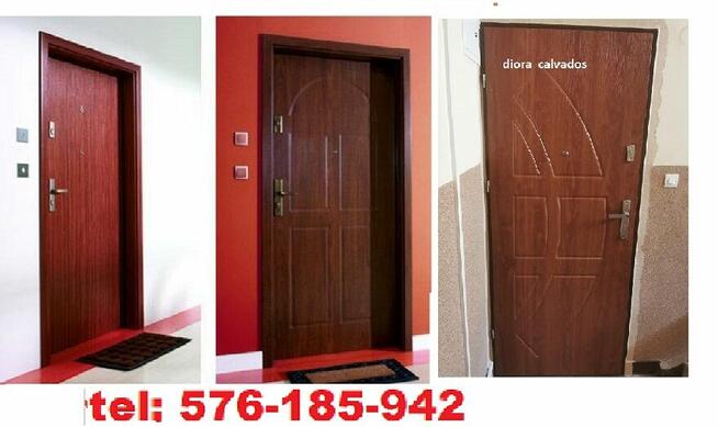 Drzwi z MONTAŻEM zewnętrzne wejściowe bloki