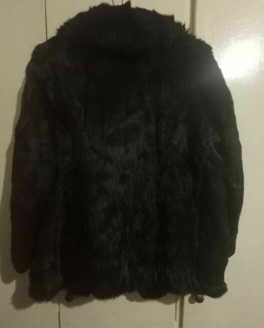 Ekskluzywna kurtka z naturalnego futra królika