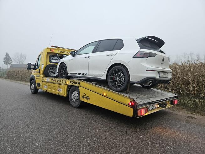 POMOC DROGOWA TIR CIECHANÓW PŁOŃSK LAWETA HOLOWANIE ROBEX
