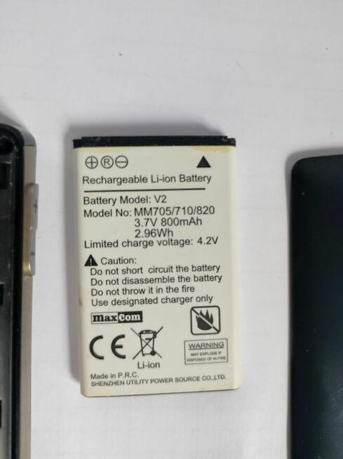 telefon Maxcom MM705BB dla seniorów osób starszych słabowid