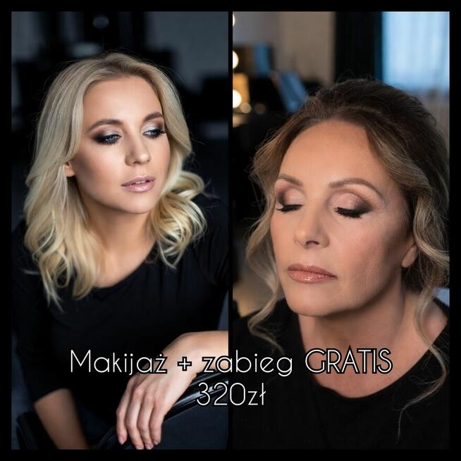 Makijaż+ zabiegi GRATIS, dojazd za darmo Kielce!