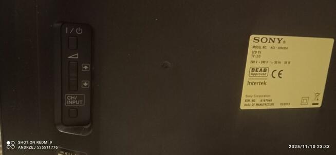 TV Sony Bravia 32 cale