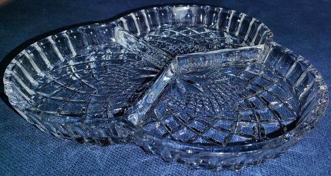 kryształy – miseczki, patera i cukierniczka (nr 14–20)