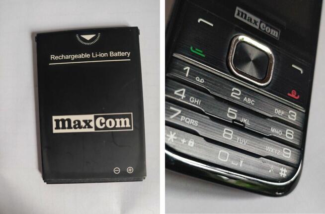 telefon komórkowy Maxcom MM720BB dla seniorów i osób starszy