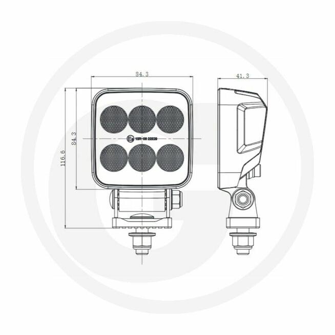 GRANIT Reflektor roboczy LED 18439065