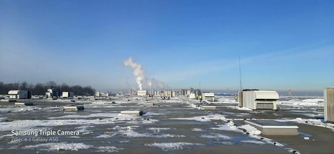 Usługa odśnieżania dachów