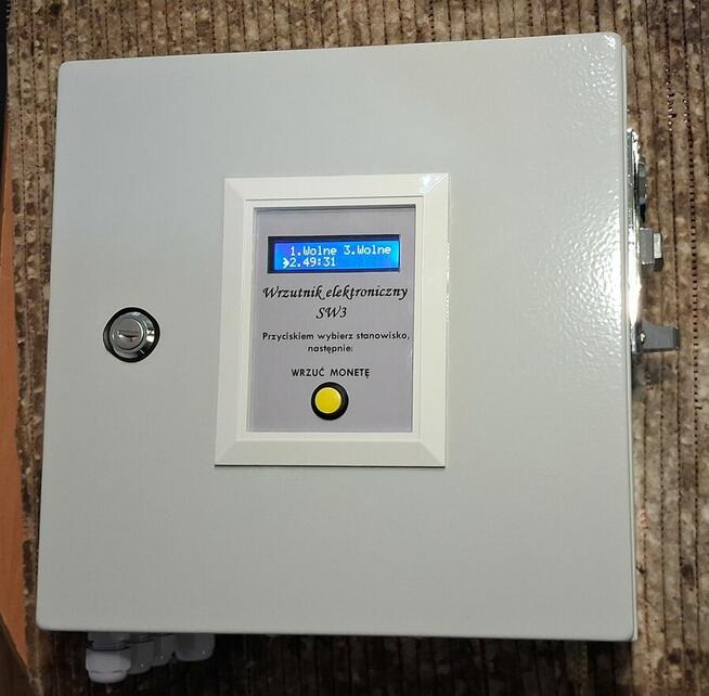 Czasowy automat wrzutowy, wrzutnik do monet do pralki pranie