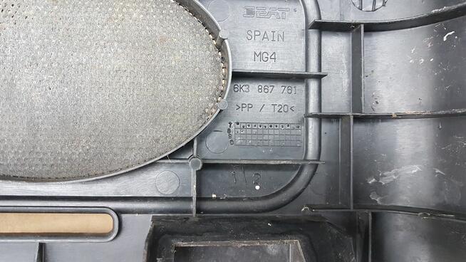 SEAT IBIZA II 6K OSŁONA POSZYCIE MOCOWANIE PÓŁKI 6K6867762