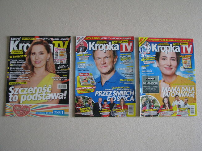 Kropka Tv - gazeta, program telewizyjny z lat 2013 - 2020