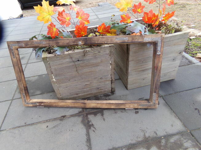 Rama okienna lustro aranżacja wnętrz 51x102