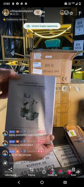 Maszyna do szycia worków