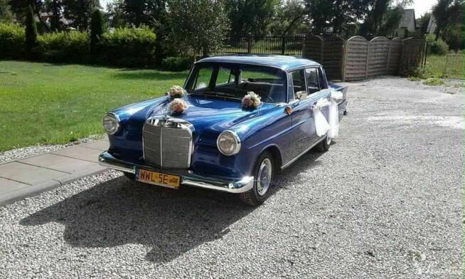 Auto do slubu W110 Mercedes Skrzydlak Warszawa i okolice