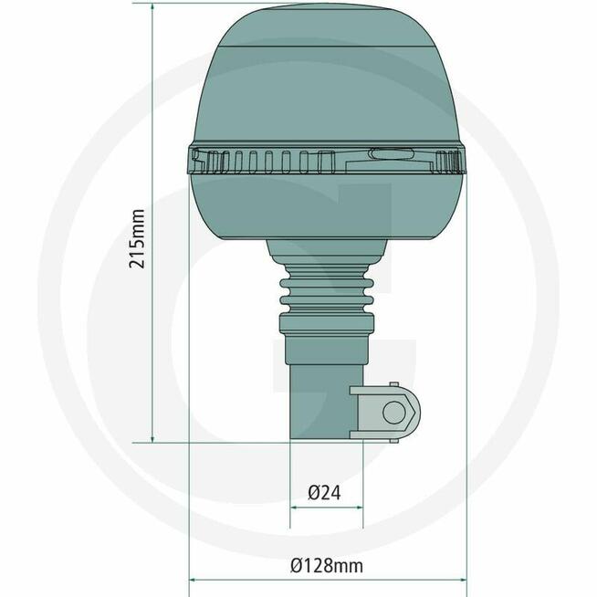 GRANIT Lampa ostrzegawcza LED 7070010410